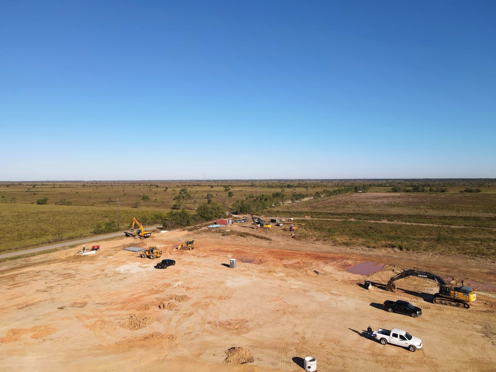 Infrastructure week storm drainage going