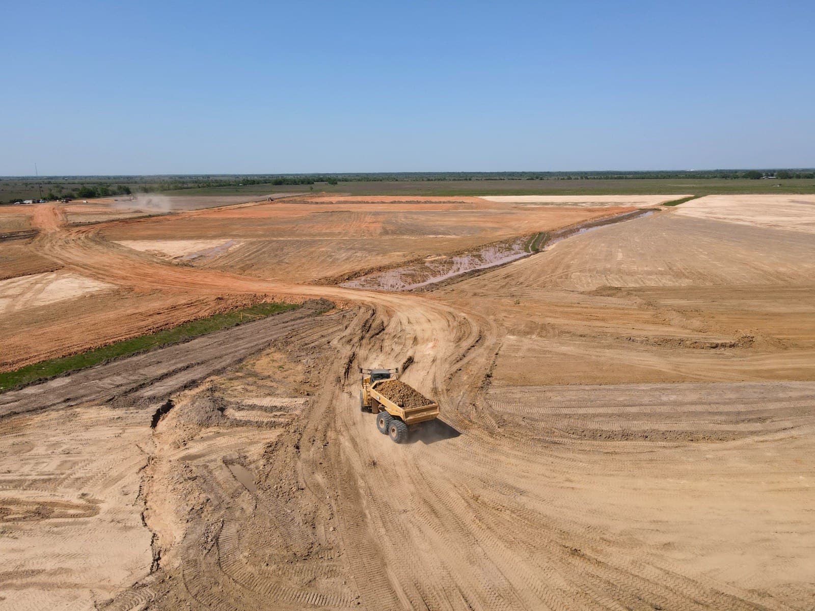 Warm days big progress lakes becoming