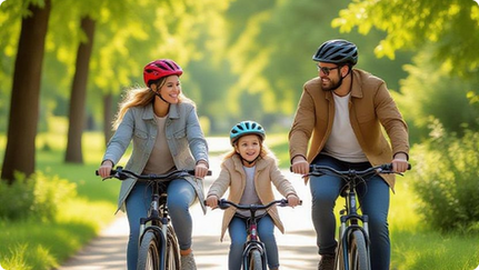 Community trails and lakes for outdoor recreation at Sofi Lakes